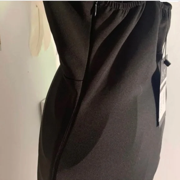 AX Paris ASOS Midi V X Back BodyCon Dress - Picture 5 of 5